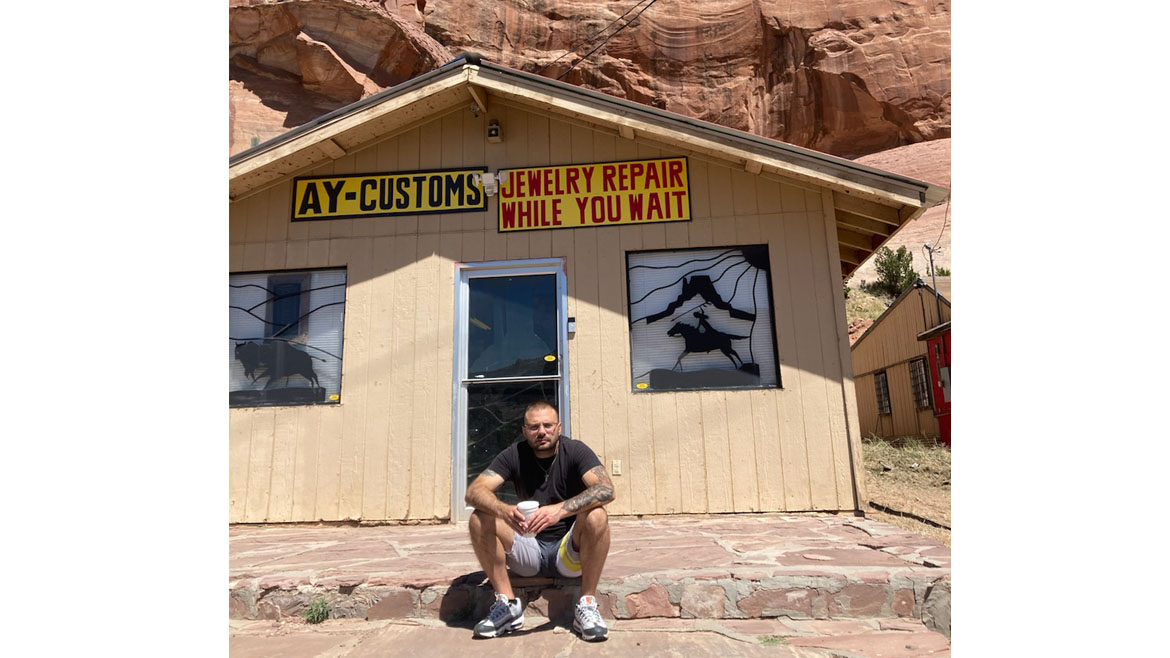 Alvin Yellowhorse Navajo Jeweler Teacher Student