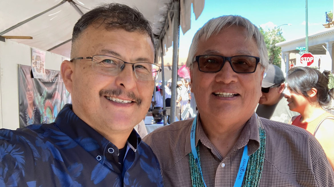 Alvin Yellowhorse Santa Fe Indian Market