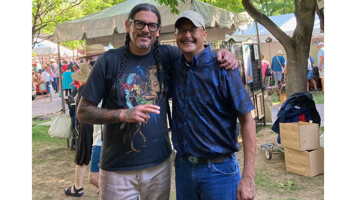 Alvin Yellowhorse Santa Fe Indian Market