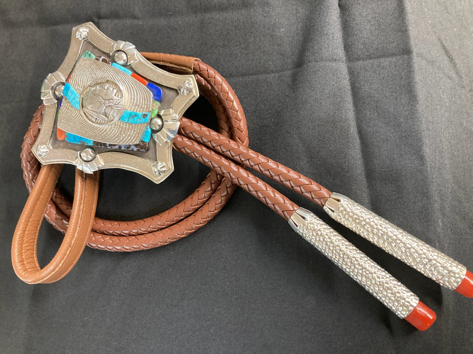 Navajo Bola Tie Indian