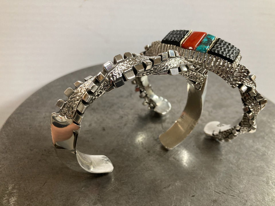 Navajo Custom Matching Bracelets