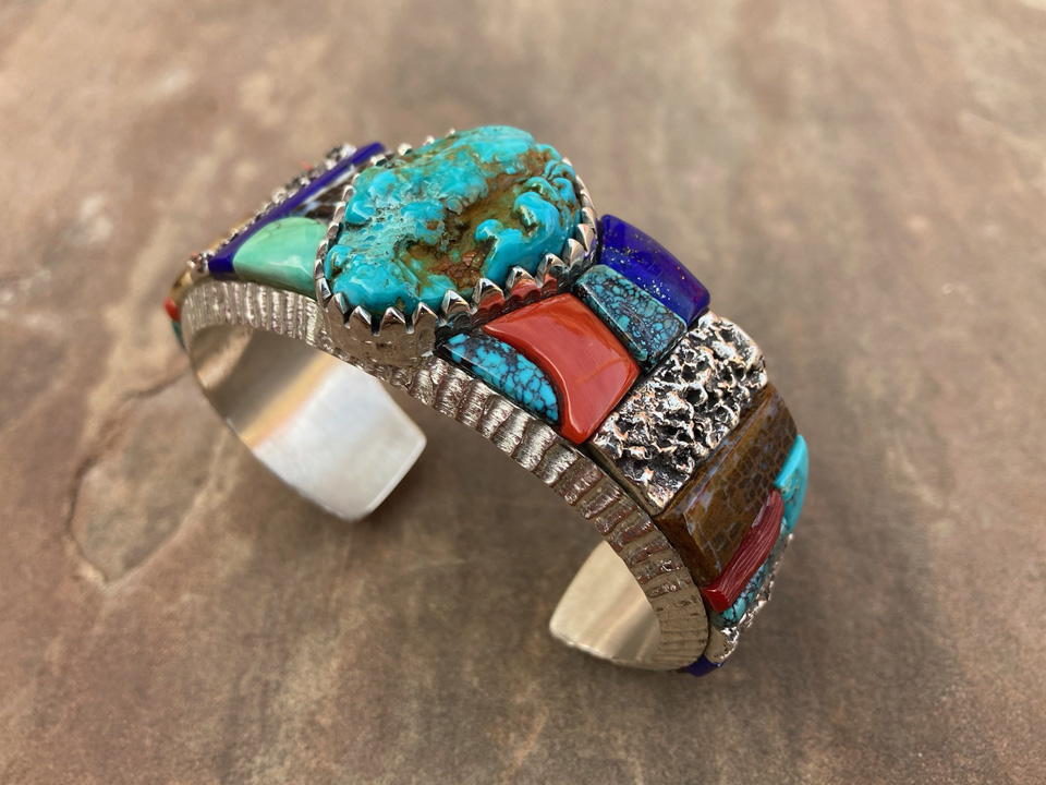 Navajo Inlay Bracelet