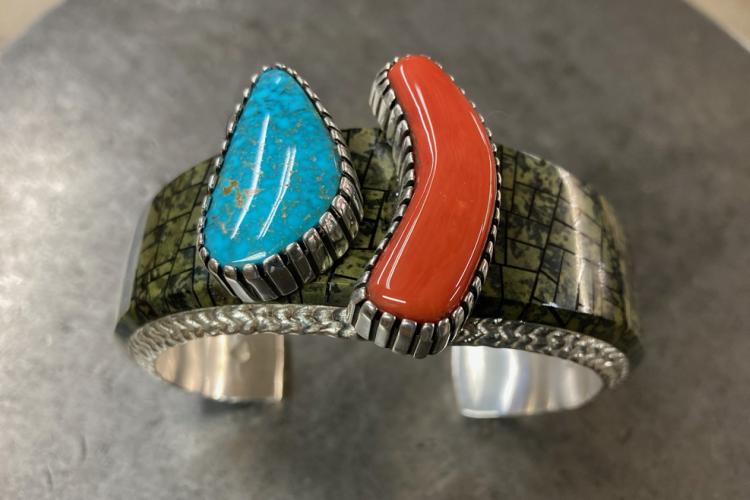 Alvin Yellowhorse Native American Navajo Jewelry Bracelet