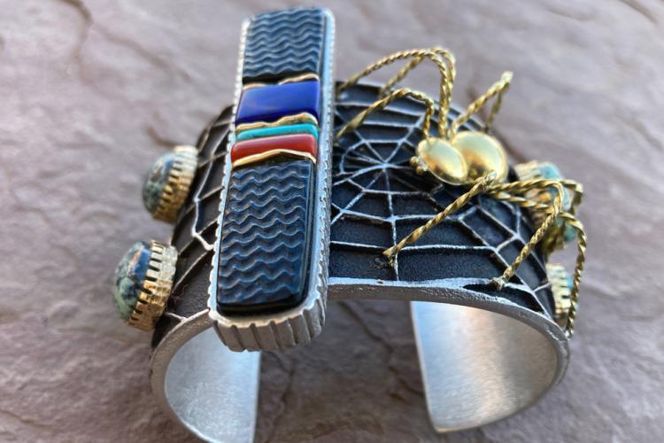 Alvin Yellowhorse Native American Navajo Jewelry Bracelet