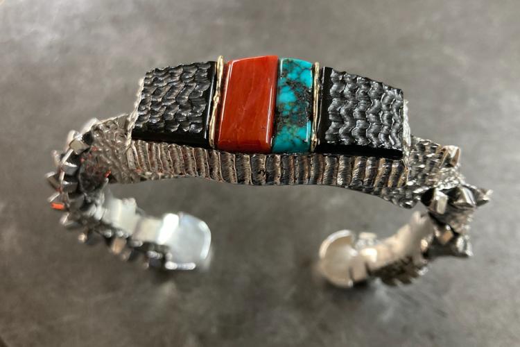 Alvin Yellowhorse Native American Navajo Jewelry Bracelet