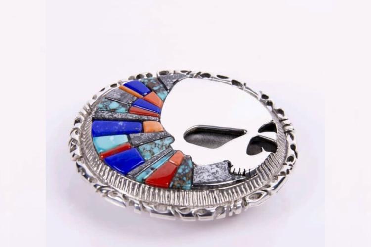 Alvin Yellowhorse Native American Navajo Jewelry Buckle