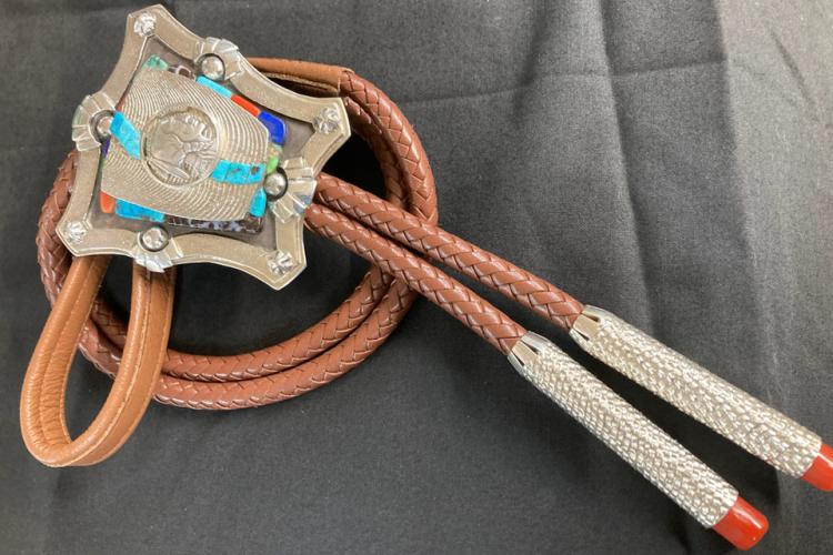 Navajo Bola Tie Indian