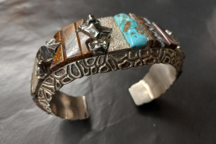 Inlay Custom Nugget Bracelet