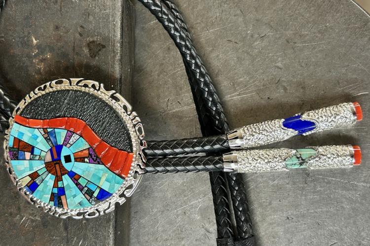 Alvin Yellowhorse Navajo Silversmith Jewelry Lupton Arizona