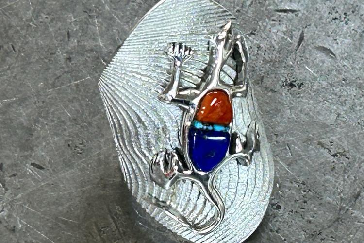 Alvin Yellowhorse Navajo Silversmith Jewelry Lupton Arizona